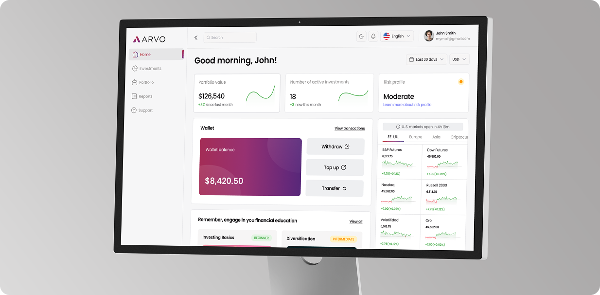 Investment Dashboard